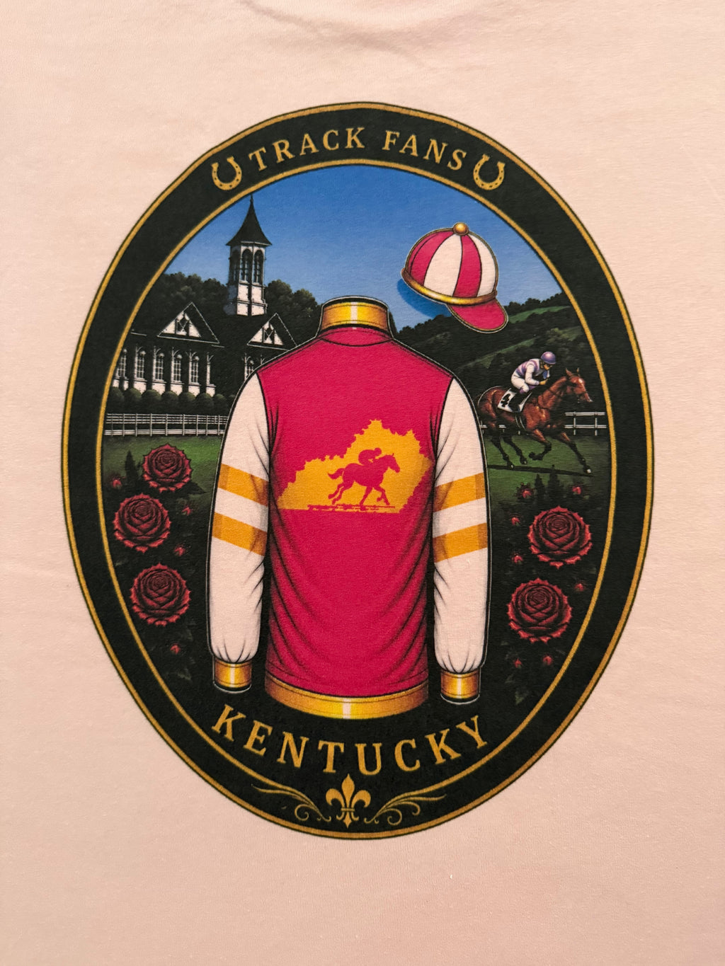 Kentucky oval pink 1