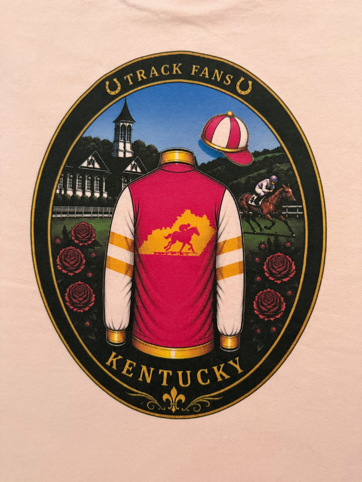 Kentucky oval pink 1