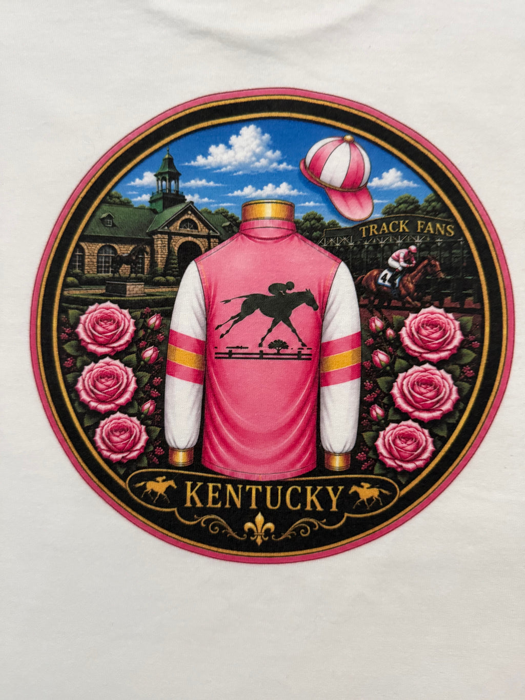 Kentucky Pink C-1 pocket tee