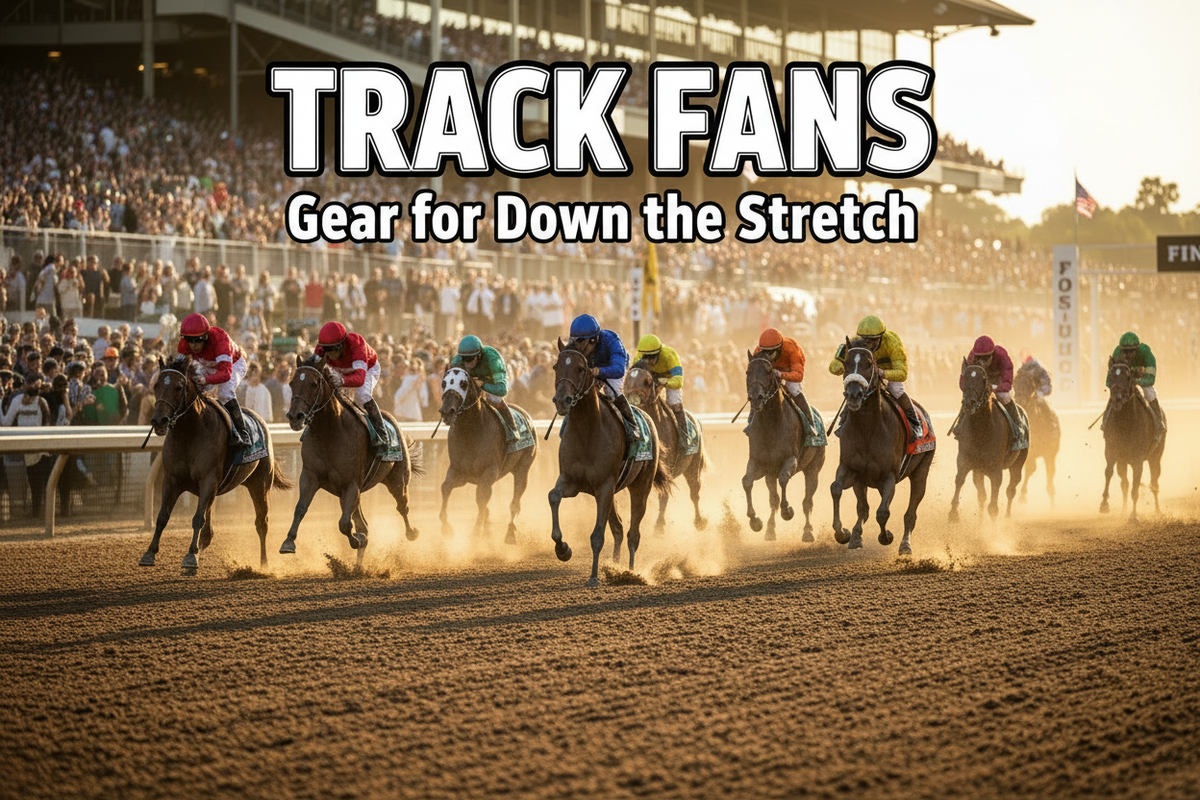 Track Fans Hero Banner with Text